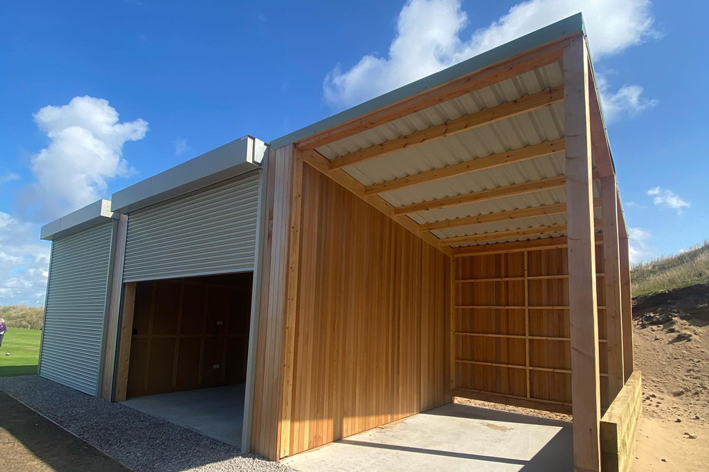 Golf Driving Ranges at Rebrof Timber Buildings