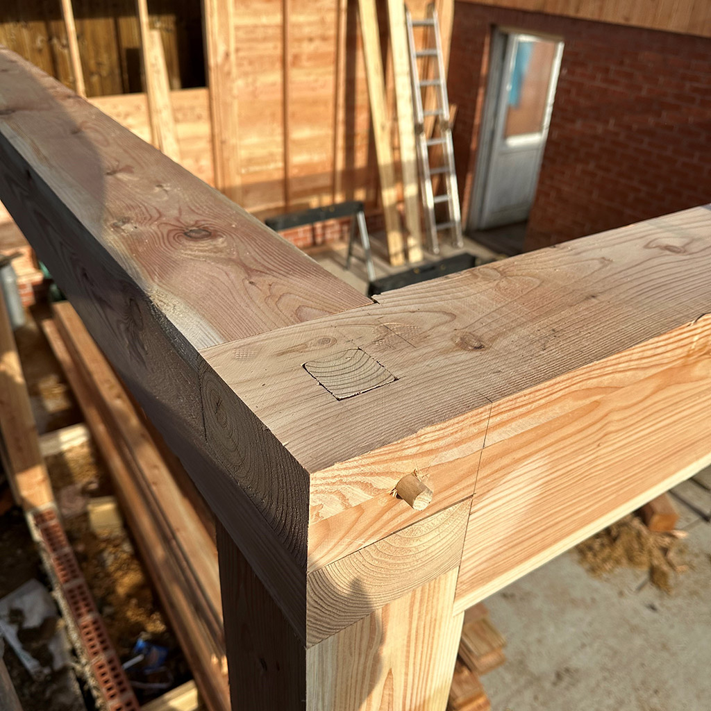 Oak Framed Garages at Rebrof Timber Buildings