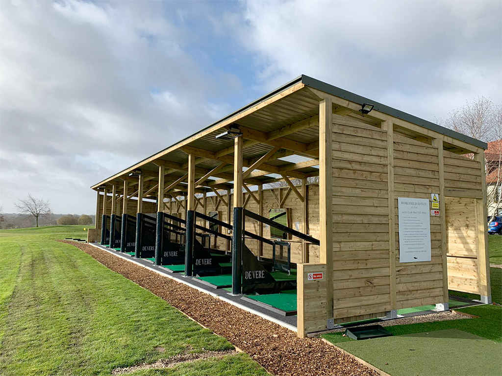 Timber Driving Ranges at Rebrof Timber Buildings