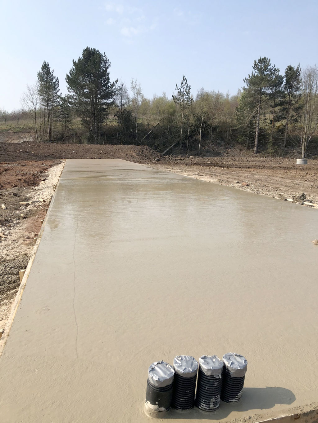 Golf Driving Range at Rebrof Timber Buildings