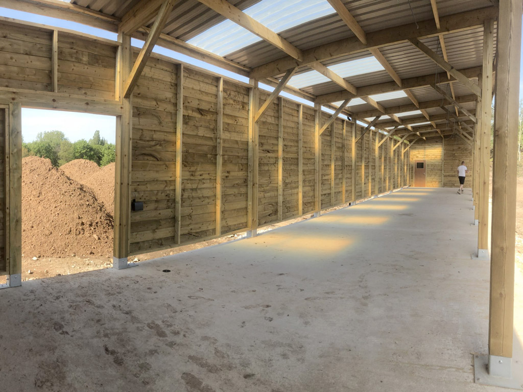 Golf Driving Range at Rebrof Timber Buildings