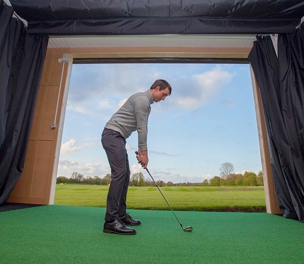 Pro-Golf Teaching Bay at Rebrof Timber Buildings