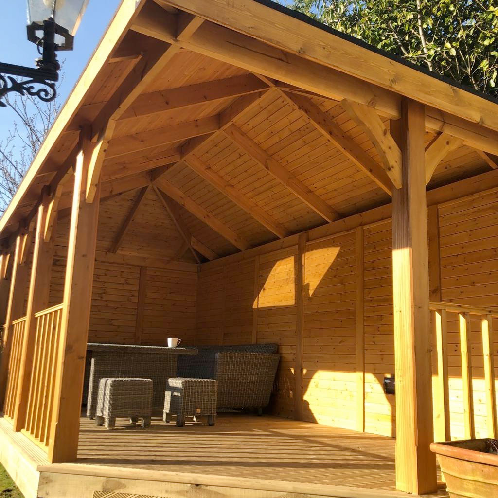 Timber Gazebos at Rebrof Timber Buildings